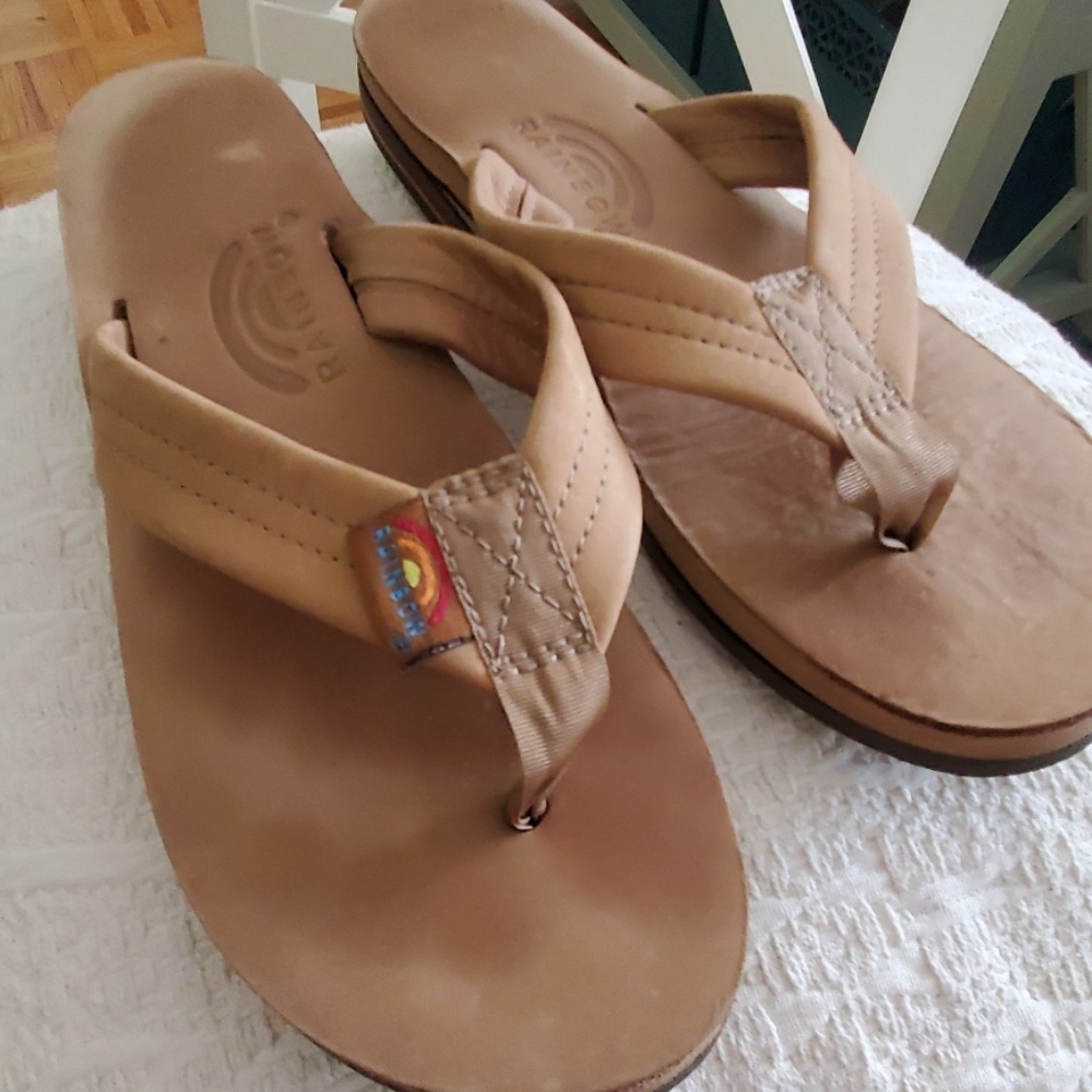 Rainbow sandal flip flops